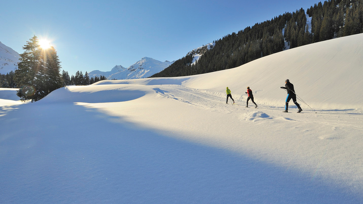 Langlaufen und Winterwandern