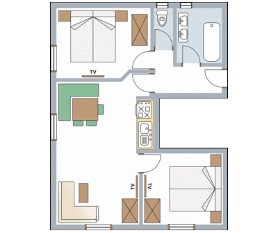 Grundriss App 03 Haus Bickel